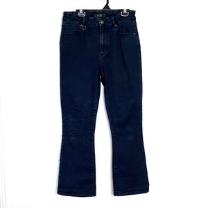 NEUW Navy Blue High Rise Flare Leg Denim Jeans 28